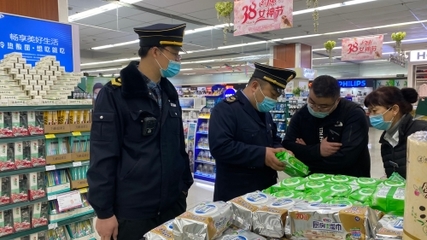 芝罘衛監“3.15”期間強化消毒產品監督檢查，保障市場安全